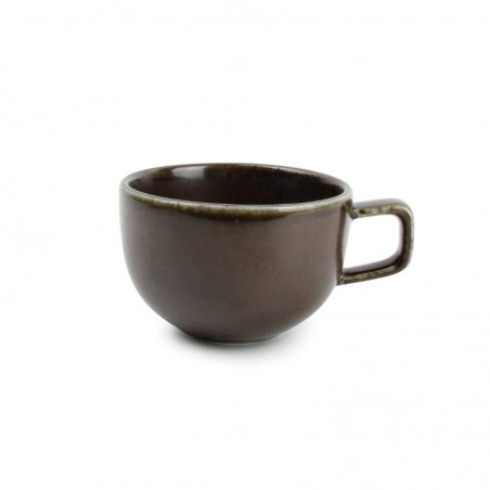 F2D CERES BLACK Filiżanka z dużym spodkiem 280 ml