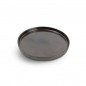 CHIC VERSO BLACK BROWN Talerz płaski sztaplowany 20 cm CHIC VERSO BLACK BROWN Talerz płaski sztaplowany 20 cm