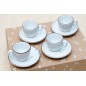 Zestaw 4 x Filiżanka do espresso 70 ml Dots Zestaw 4 x Filiżanka do espresso 70 ml Dots