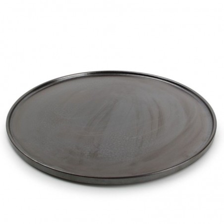 CHIC VERSO BLACK BROWN Talerz płaski sztaplowany 31 cm