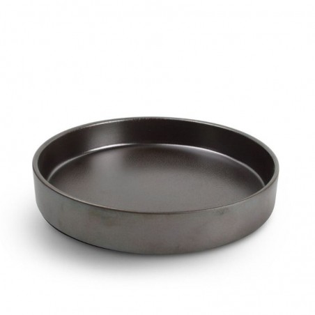 CHIC VERSO BLACK BROWN Talerz głęboki 24xH4 cm