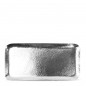 F2D BRASS METAL SILVER Półmisek prostokątny 44x21 cm F2D BRASS METAL SILVER Półmisek prostokątny 44x21 cm