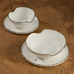 UMBRA Komplet porcelany dla 6 osób x 4 elementy