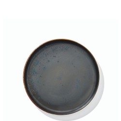 QUALITAT OXIDUM BLUE Talerz płaski 20,5 cm