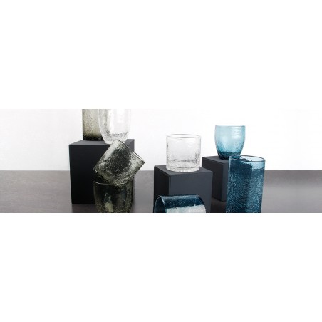 F2D CRACLE GREY Szklanka do Whisky 220 ml (Zestaw 4 szt.)
