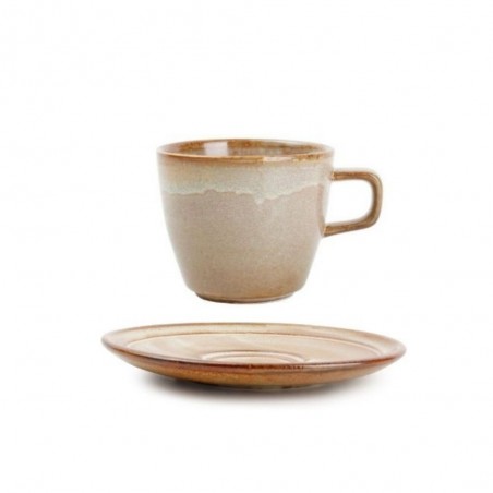 ESCURA CREAM Filiżanka ze spodkiem 190 ml