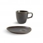 F2D CERES BLACK Filiżanka ze spodkiem 190 ml F2D CERES BLACK Filiżanka ze spodkiem 190 ml