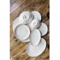 QUALITAT COLORS WHITE Talerz płaski 20 cm QUALITAT COLORS WHITE Talerz płaski 20 cm