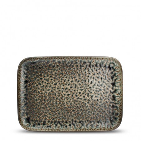 F2D OXIDO EMERALD Półmisek prostokątny 28x20 cm
