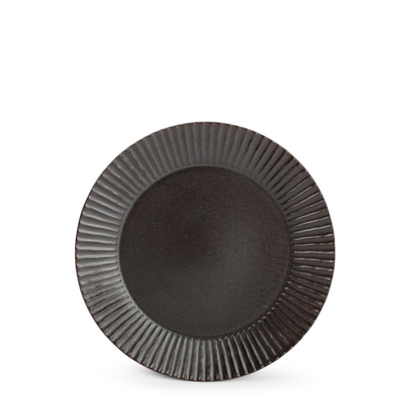 F2D AURORA BLACK Talerz płaski 19,5 cm