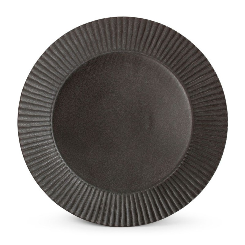 F2D AURORA BLACK Talerz płaski 30 cm