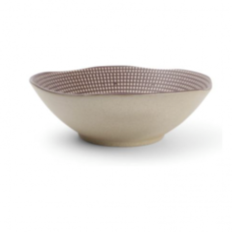 F2D Mosaic Aubergine Miska 19,5xH6,5 cm