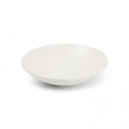 CIRRO White Talerz głęboki 21xH5cm