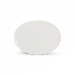 BB CIRRO White Półmisek owalny 24x17 cm