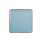 BB Collect Blue Talerz płaski kwadratowy 20,5x20,5 cm BB Collect Blue Talerz płaski kwadratowy 20,5x20,5 cm