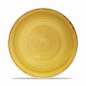 QUALITAT Colors Yellow Talerz płaski z rantem 27 cm QUALITAT Colors Yellow Talerz płaski z rantem 27 cm